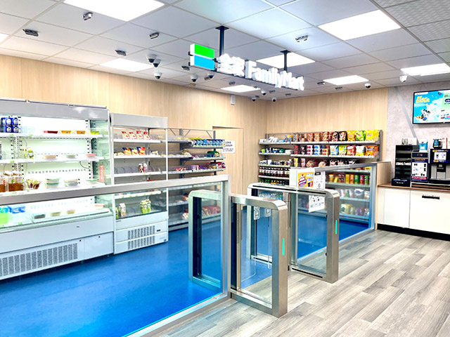 全家便利商店今宣佈科技店4.0於桃園楊梅工業區-台灣電綜股份有限公司廠區亮相